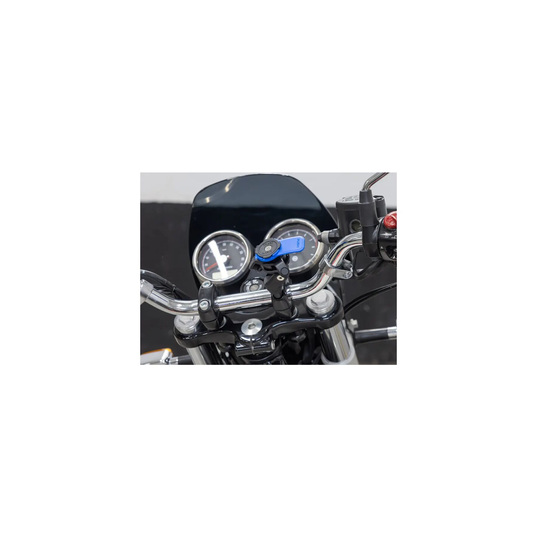 Quad Lock Motorcycle Handlebar Clamp Mount