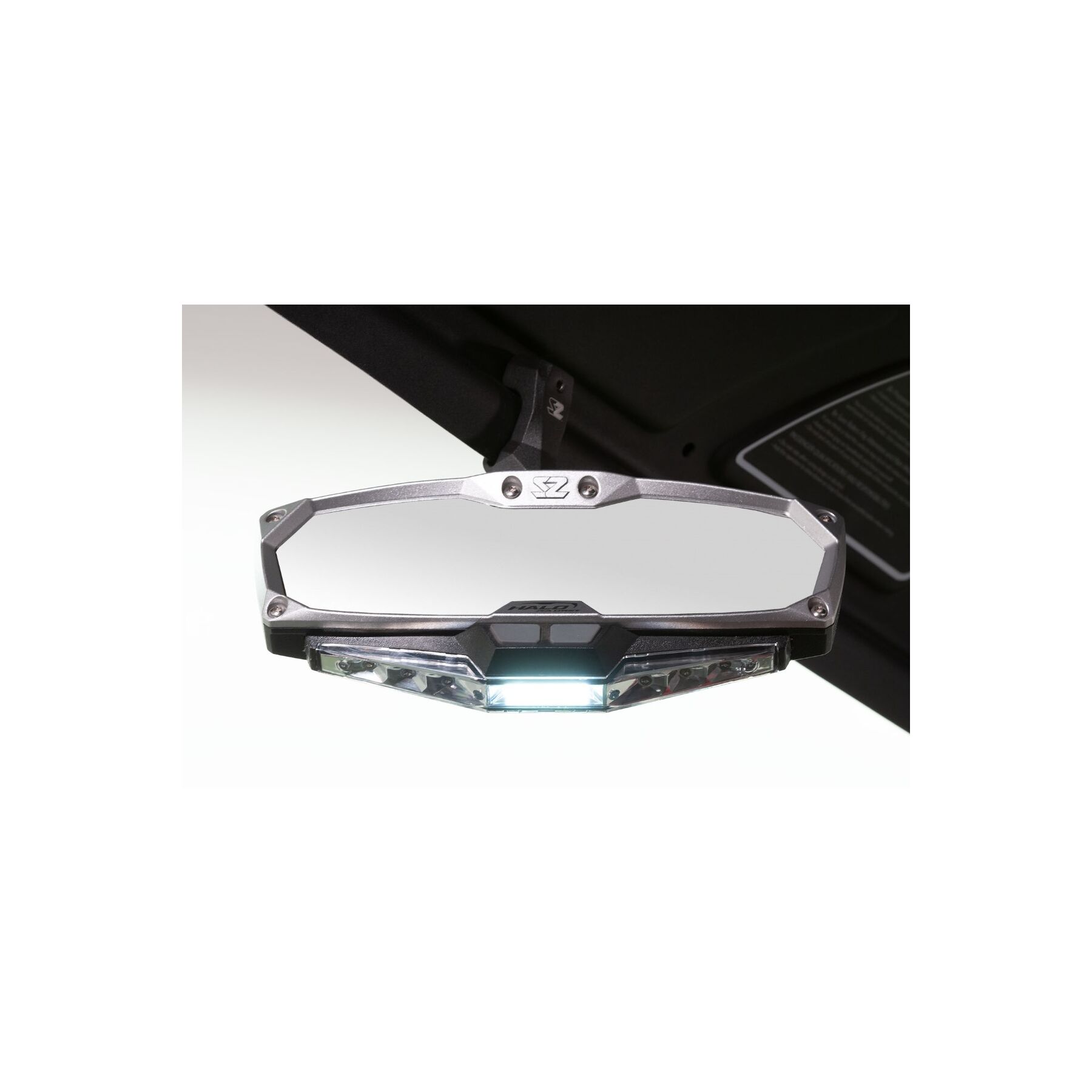 Seizmik Universal Halo RA LED Lighted Rearview Mirror