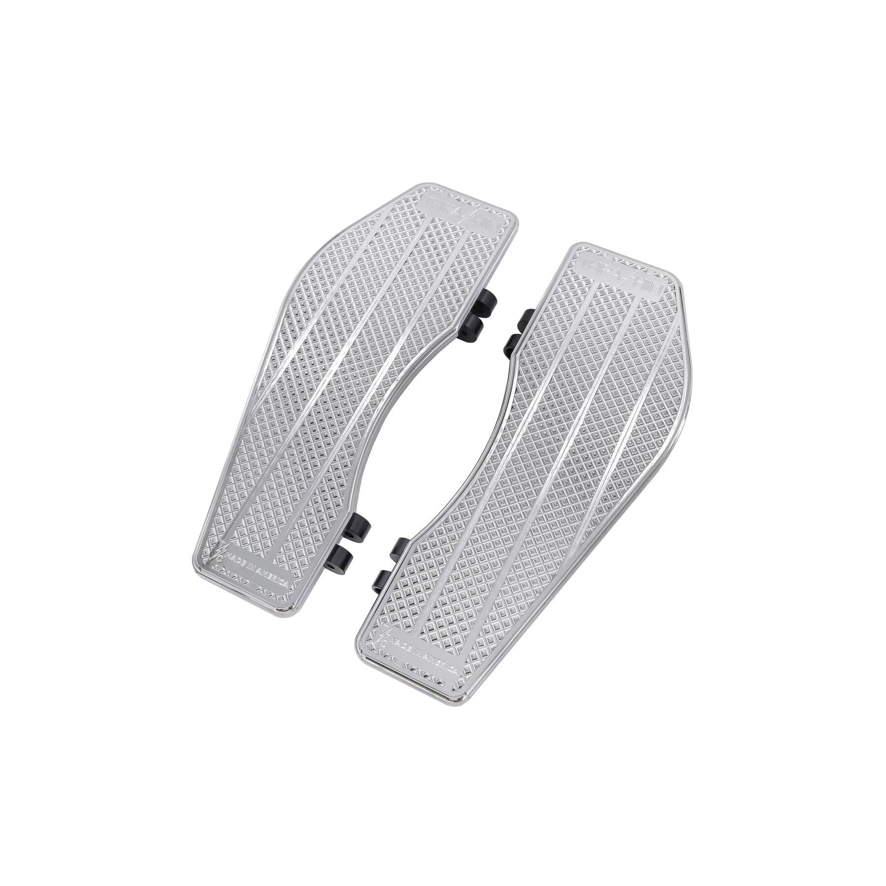 Thrashin Supply Bagger Driver Floorboards For Harley 1984-2025