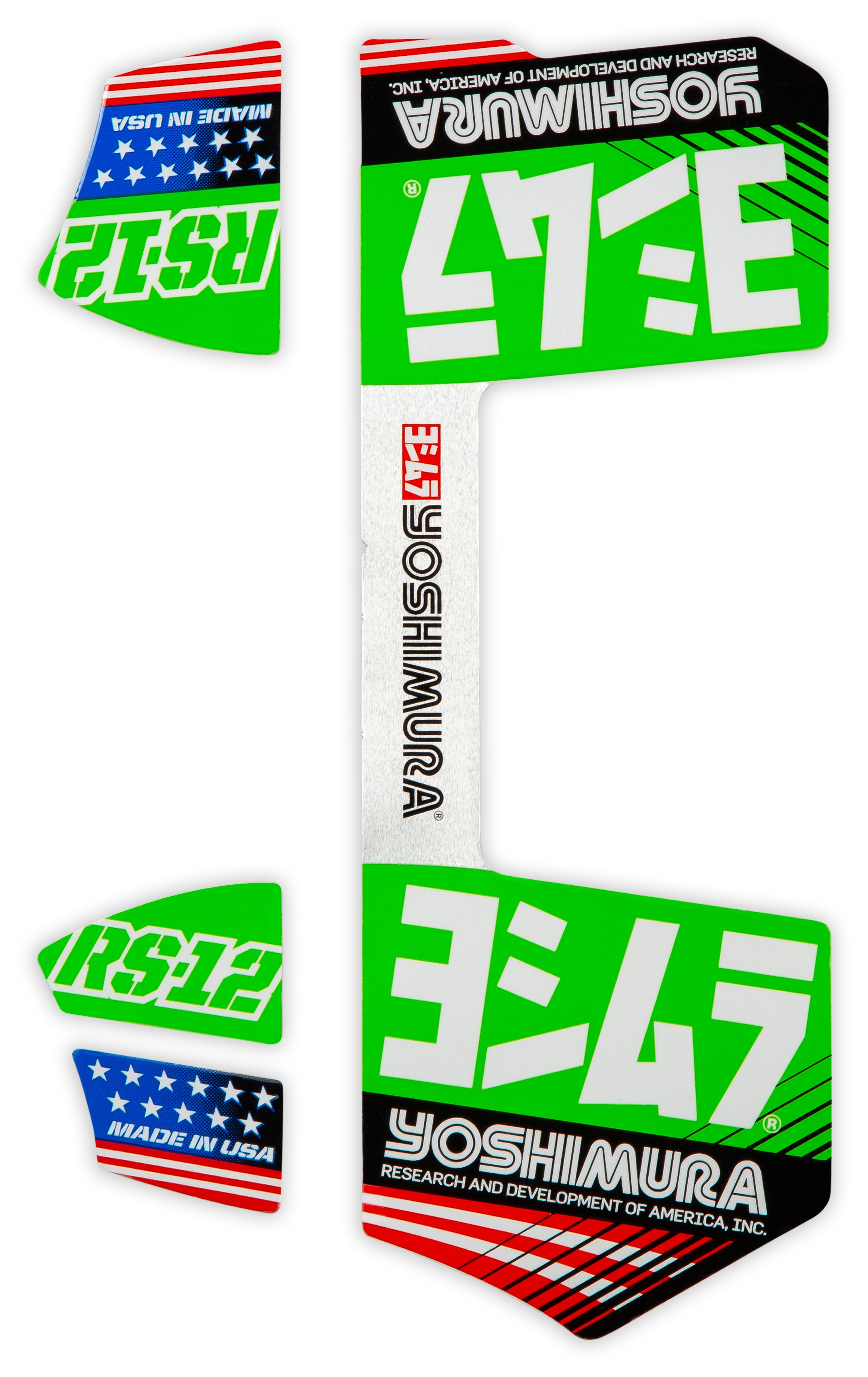 Yoshimura RS-12 OE Color Decal Kit N/A