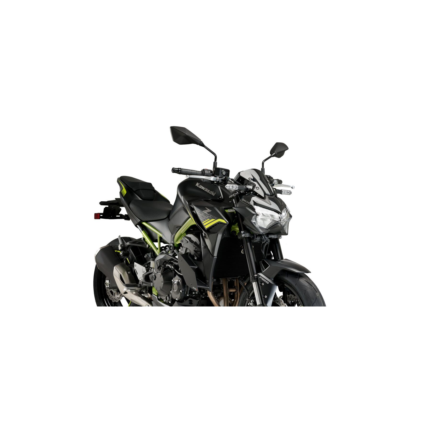 Puig Naked Downforce Side Spoilers Kawasaki Z900 2020-2024