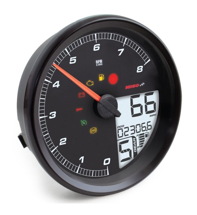 Koso HD-05 Multi-Function Speedometer For Harley Dyna / Softail / Touring 2011-2025 N/A