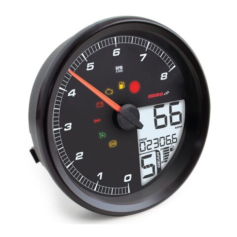 Koso HD-05 Multi-Function Speedometer For Harley