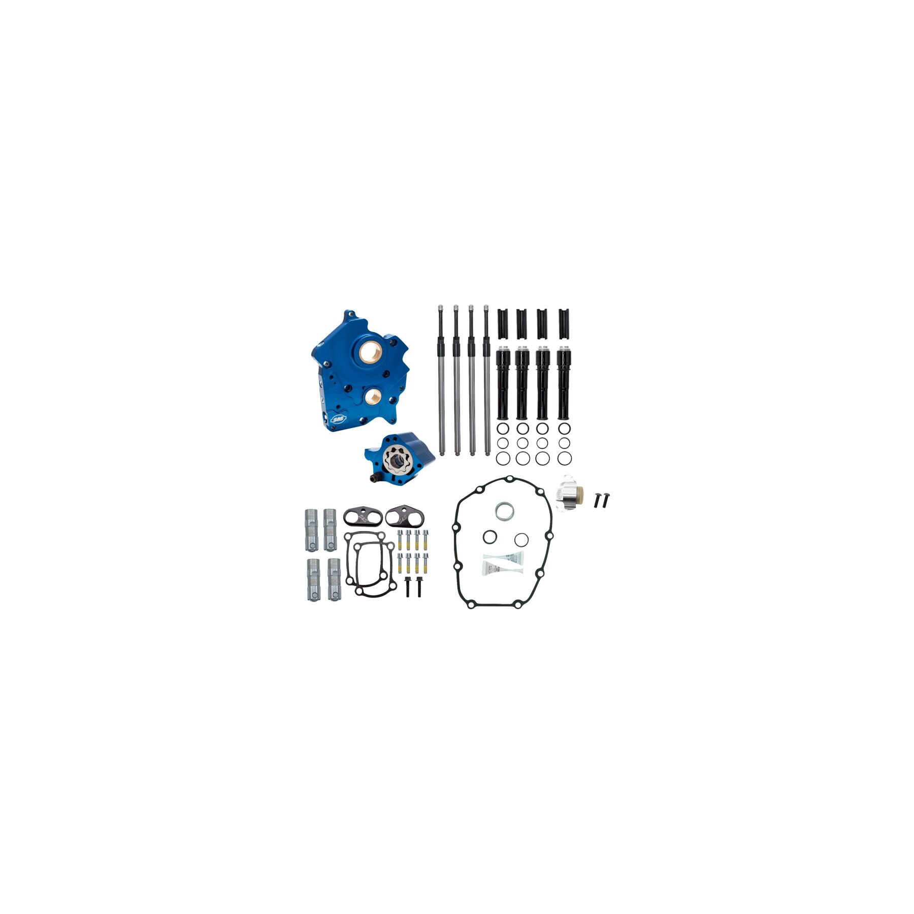 S&S Cycle Chain Drive Cam Chest Kit Without Cams For Oil Cooled Harley