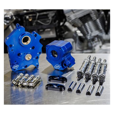S&S Cycle Chain Drive Cam Chest Kit Without Cams For Oil Cooled Harley Softail / Touring  2017-2026