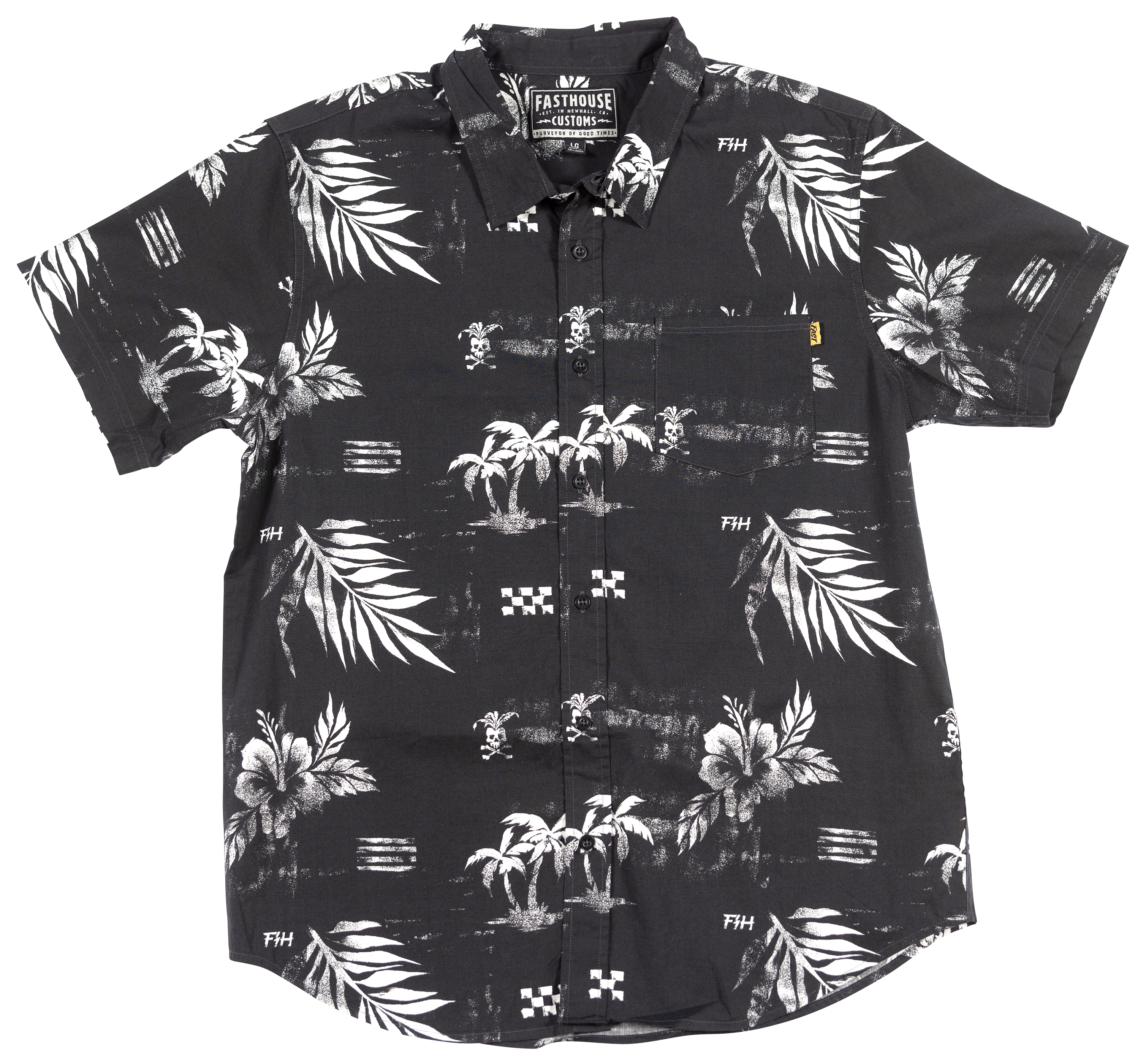 Fasthouse Alani Button Up Shirt S