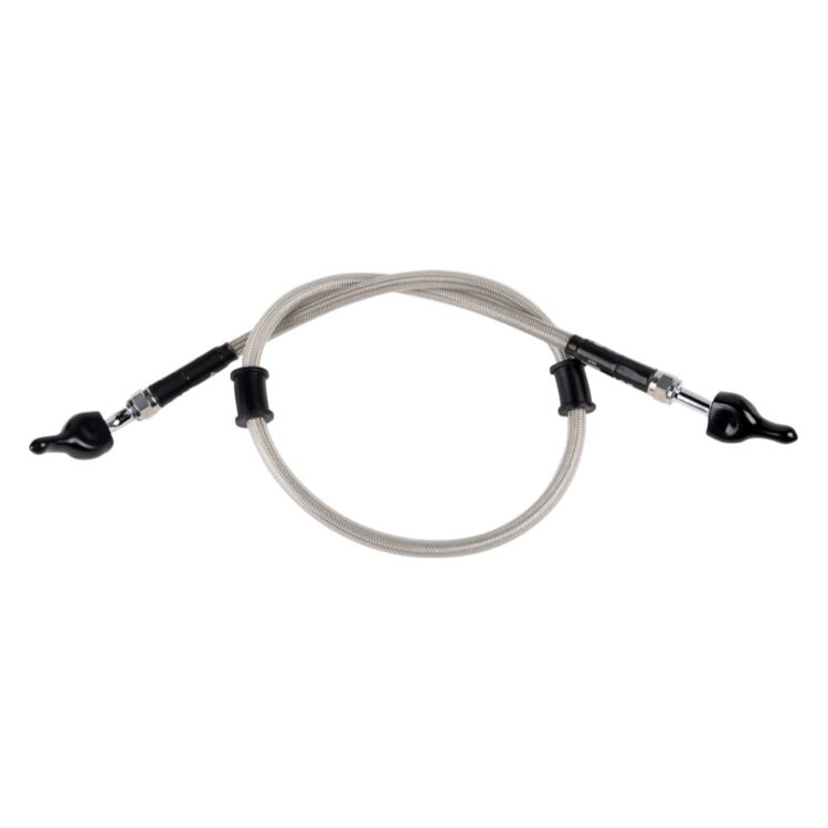Moose Racing Stainless Steel Braided Rear Brake Line Honda CRF300L / CRF300L Rally 2021-2024