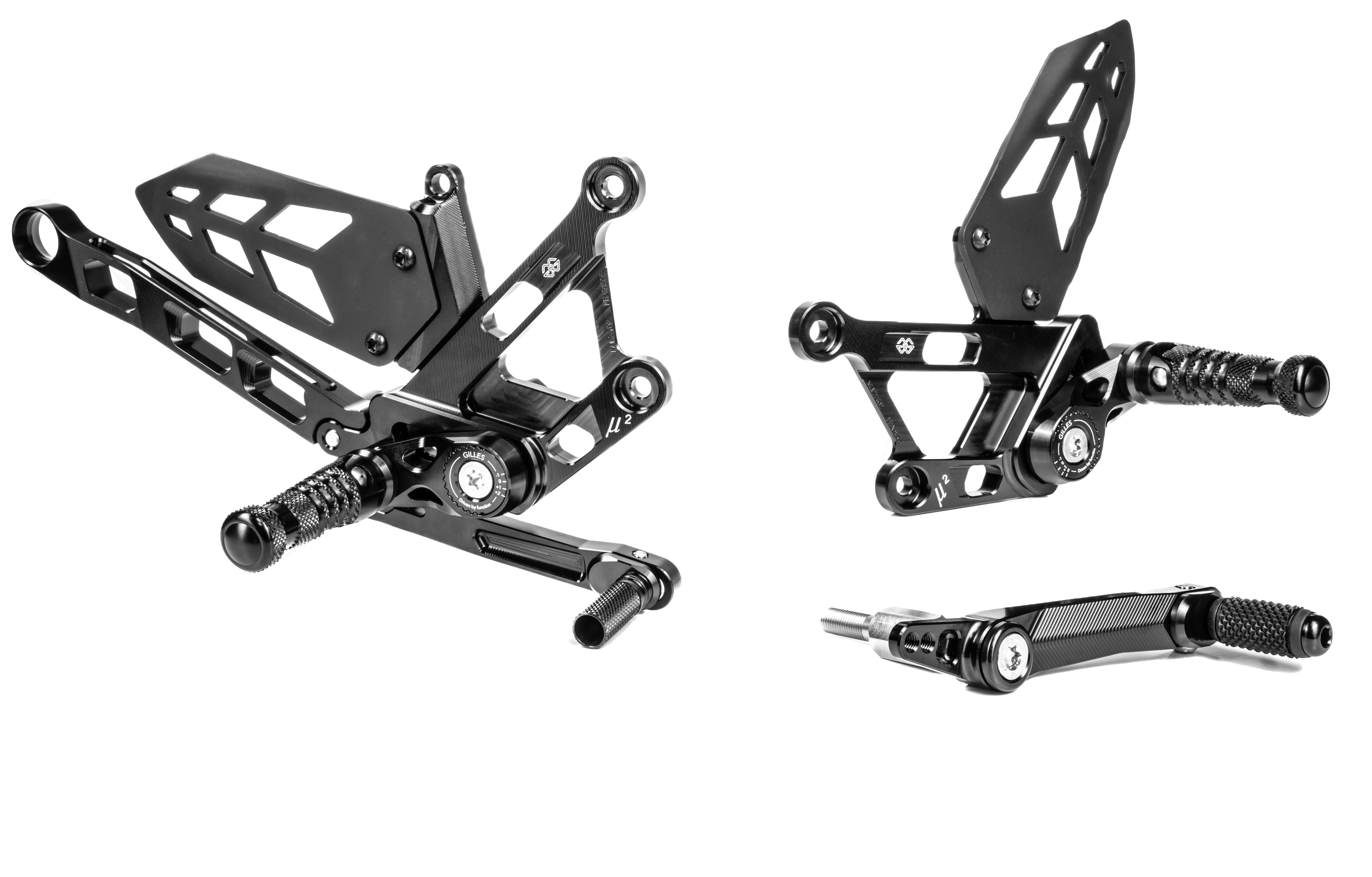 Gilles Tooling MUE2 Rearsets - RevZilla
