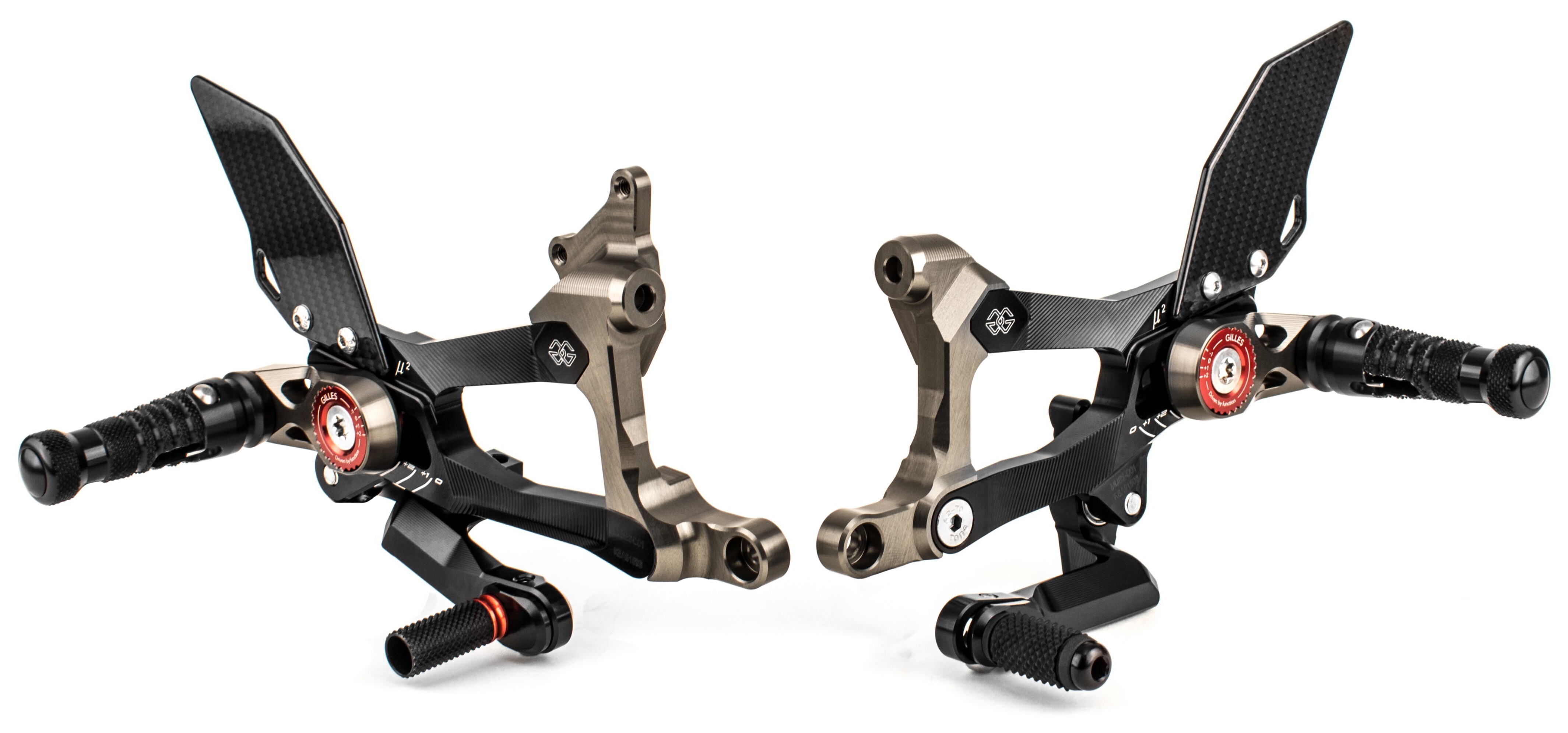 Gilles Tooling MUE2 Rearsets - RevZilla