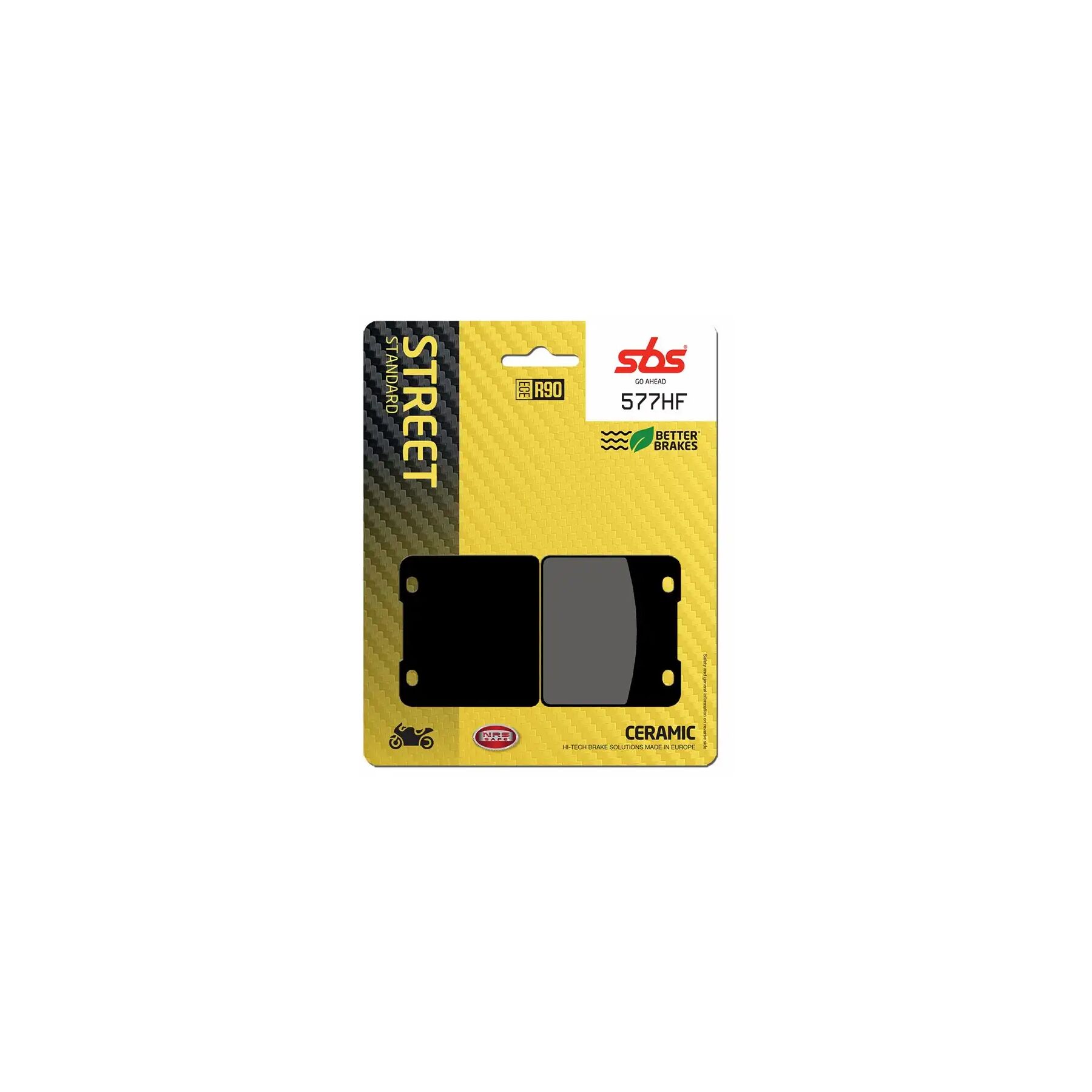 SBS HF Ceramic Front Brake Pads 577HF