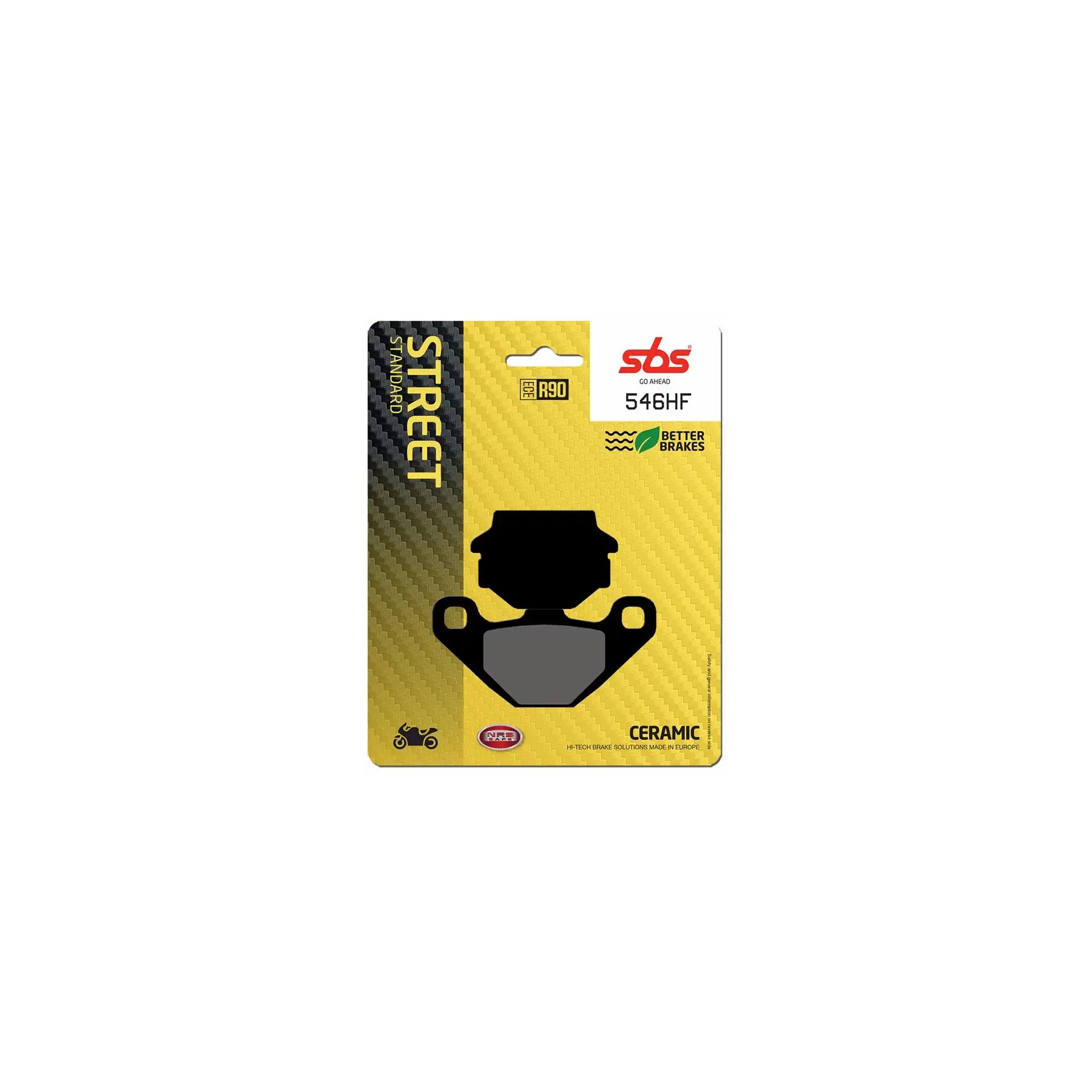 SBS HF Ceramic Front Brake Pads 546HF