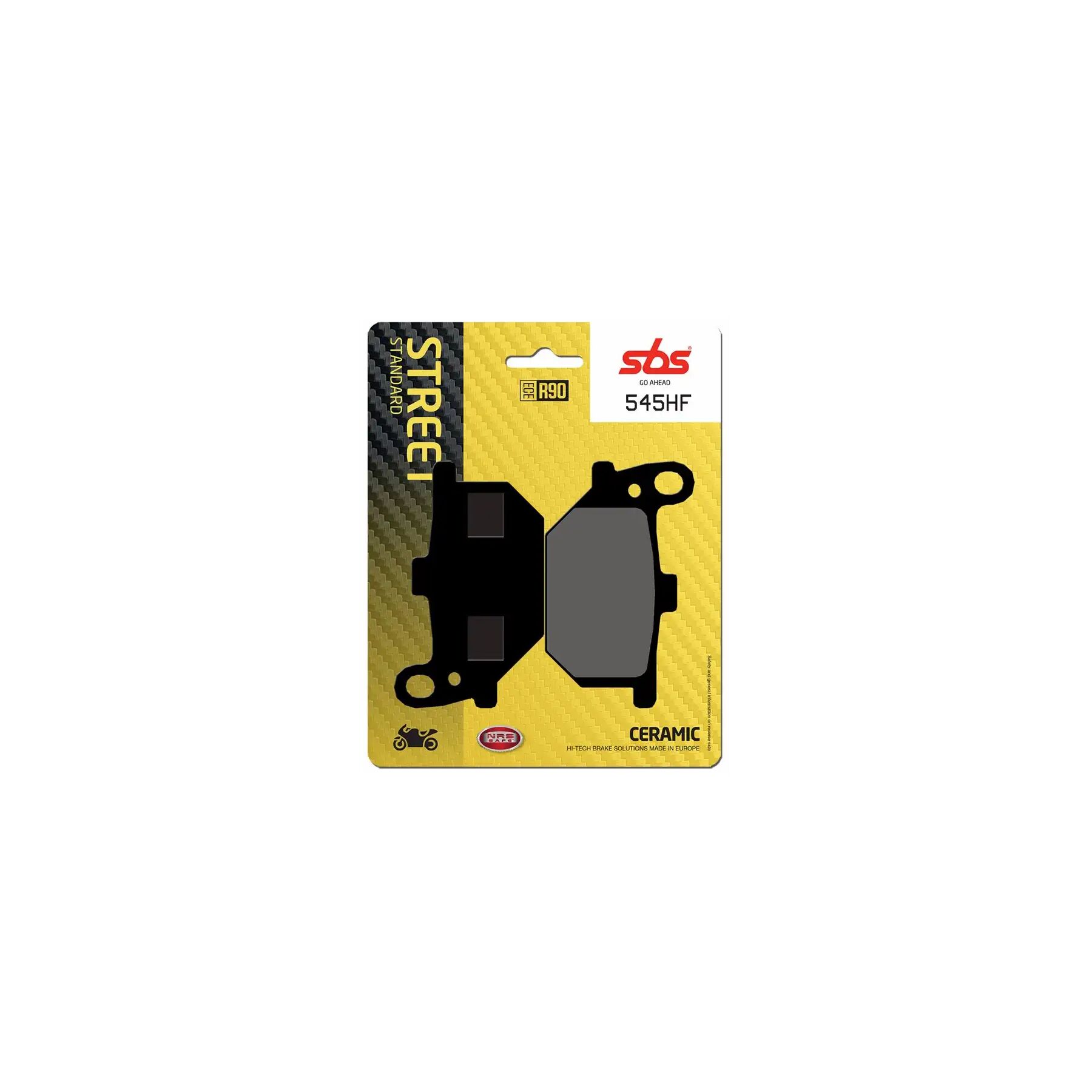 SBS HF Ceramic Front Brake Pads 545HF