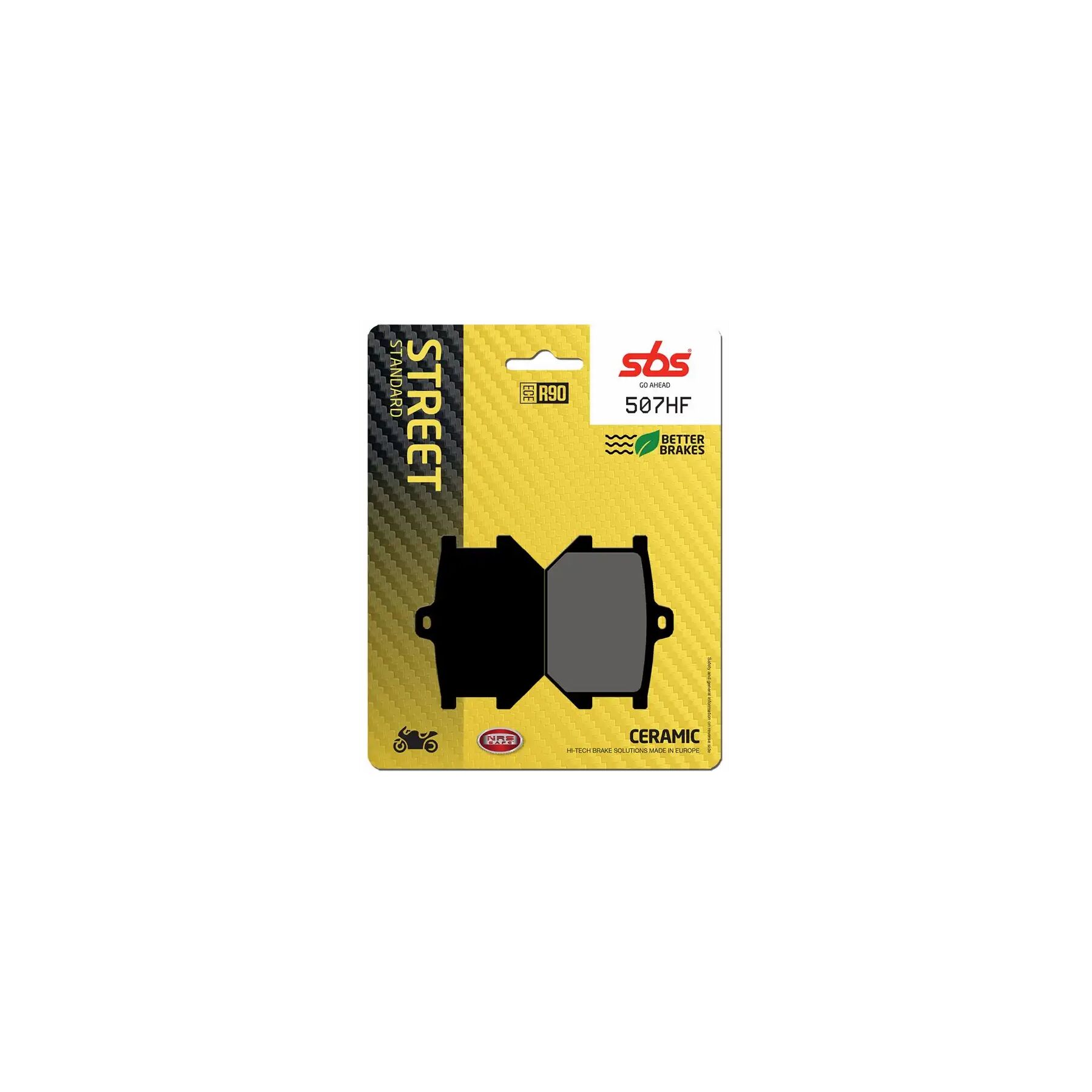 SBS HF Ceramic Rear Brake Pads 507HF