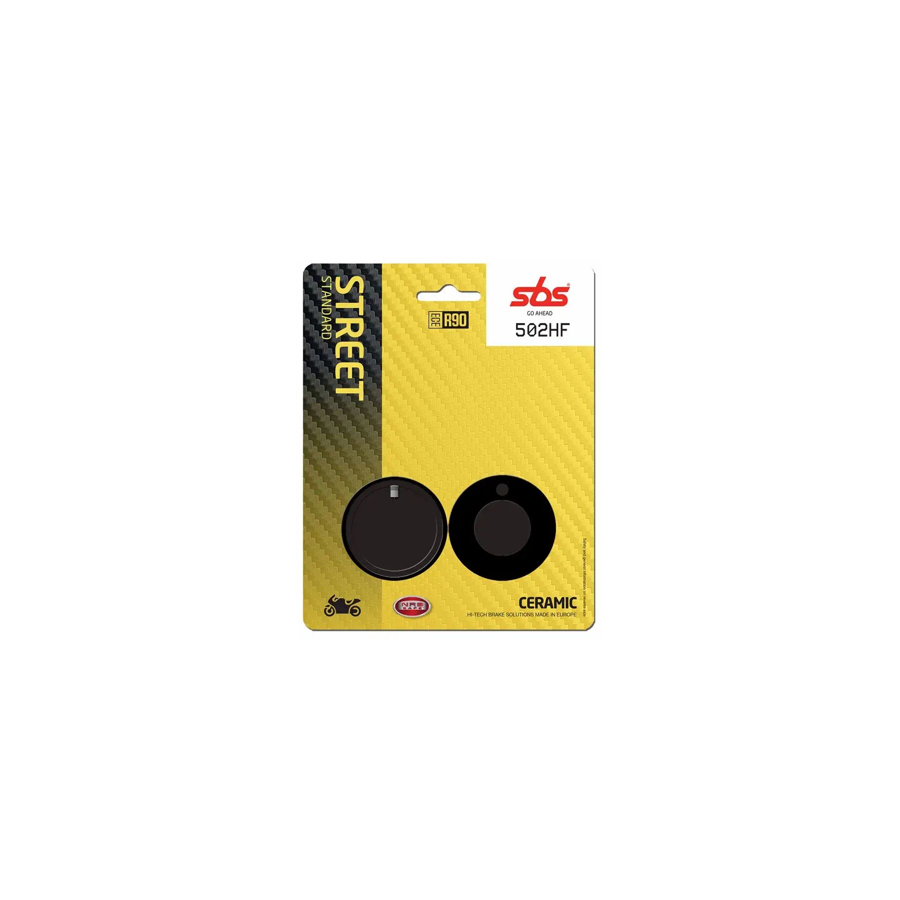 SBS HF Ceramic Front Brake Pads 502HF