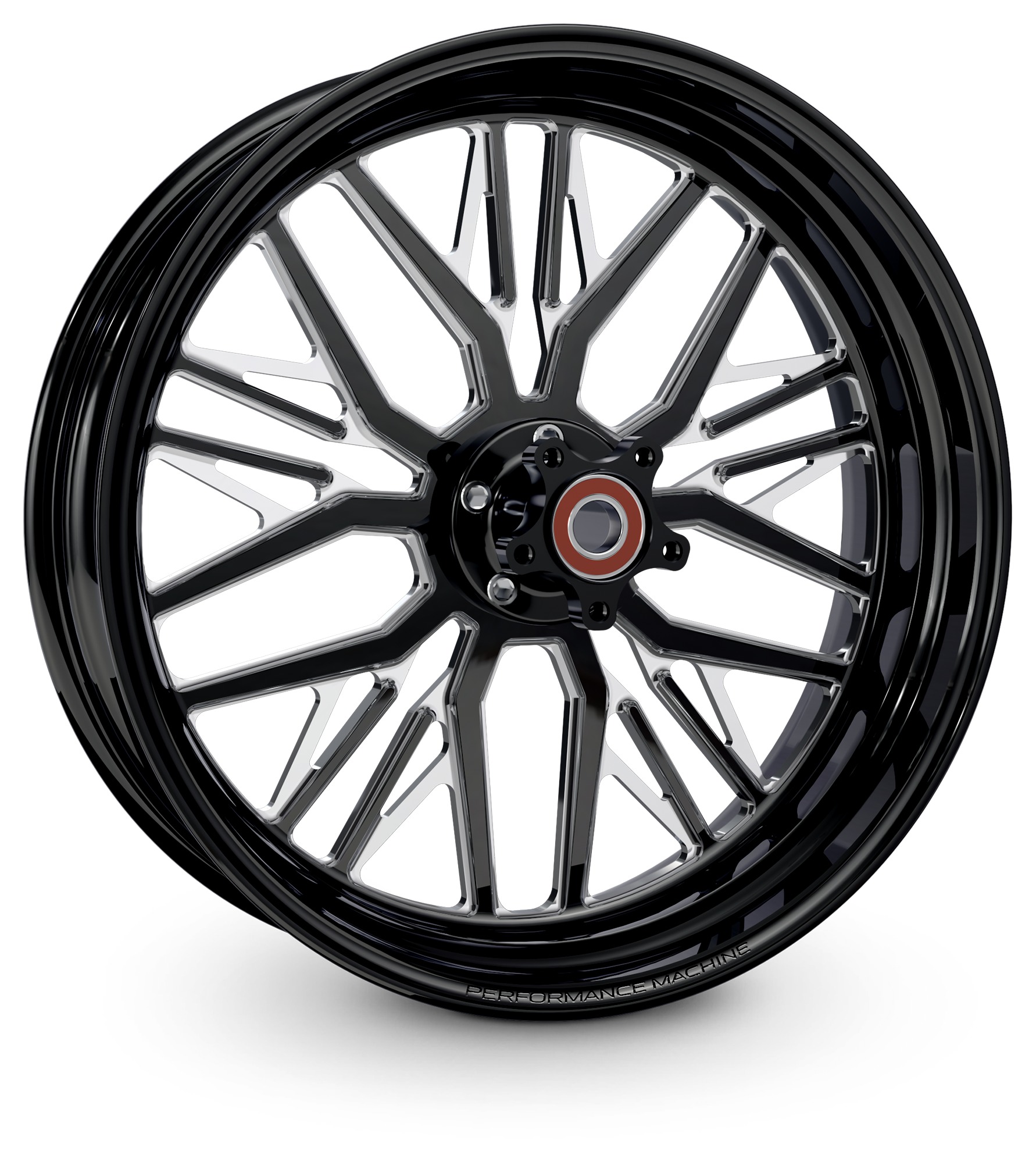 Performance Machine Nivis 18" Phatour Front Wheel For Harley Touring 2008-2025 For Non-ABS