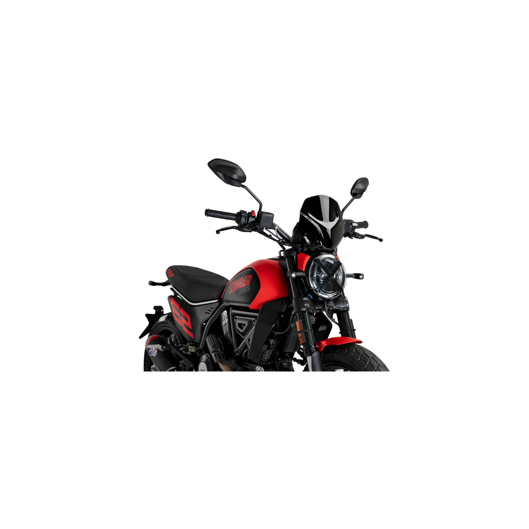 Puig Naked New Generation Windscreen Ducati Scrambler 2023-2025
