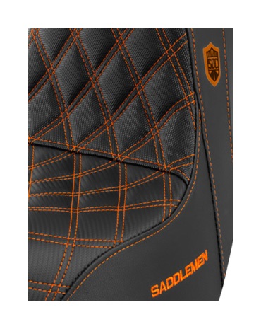 Saddlemen Pro Series SDC Performance Gripper Seat For Harley Dyna