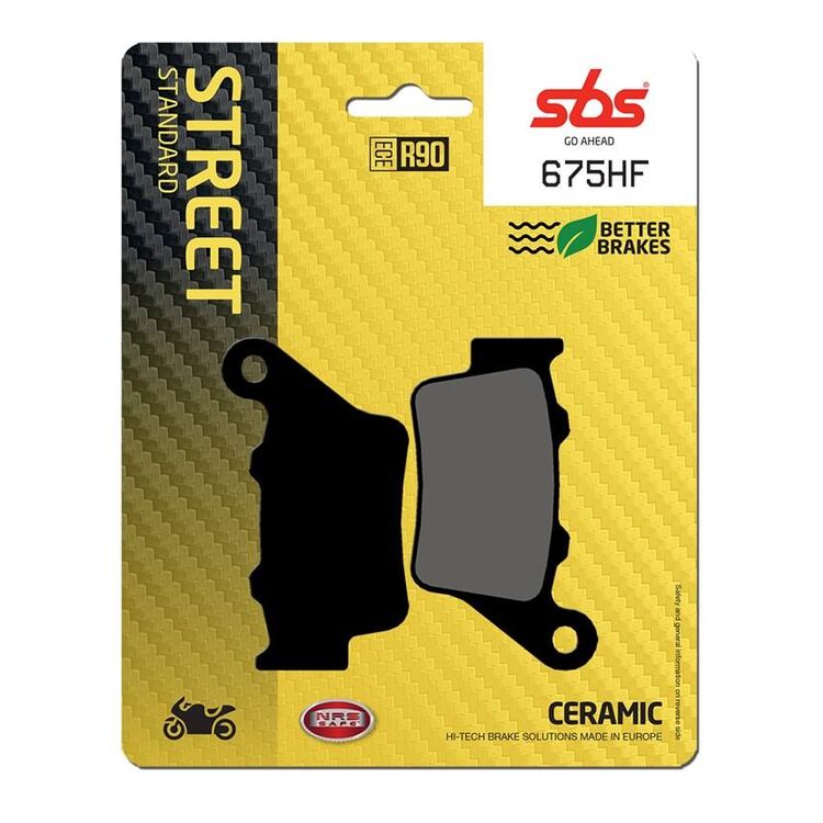SBS HF Ceramic Rear Brake Pads 675HF