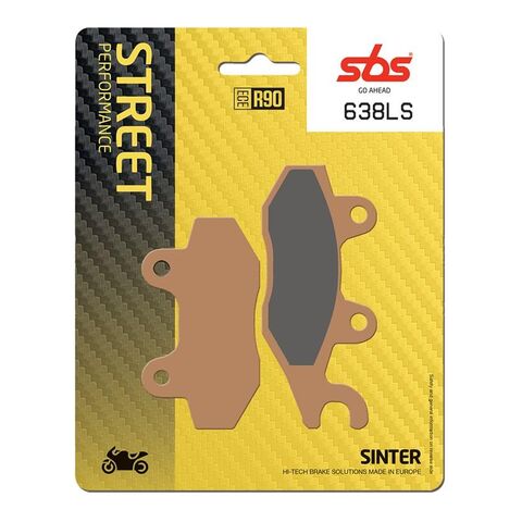 SBS HF Ceramic Rear Brake Pads 638HF