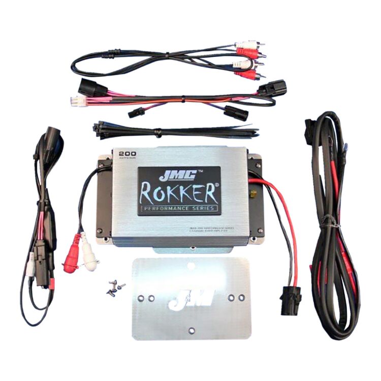 J&M Rokker Stage 6 2-Channel Amplifier Kit For Harley Touring