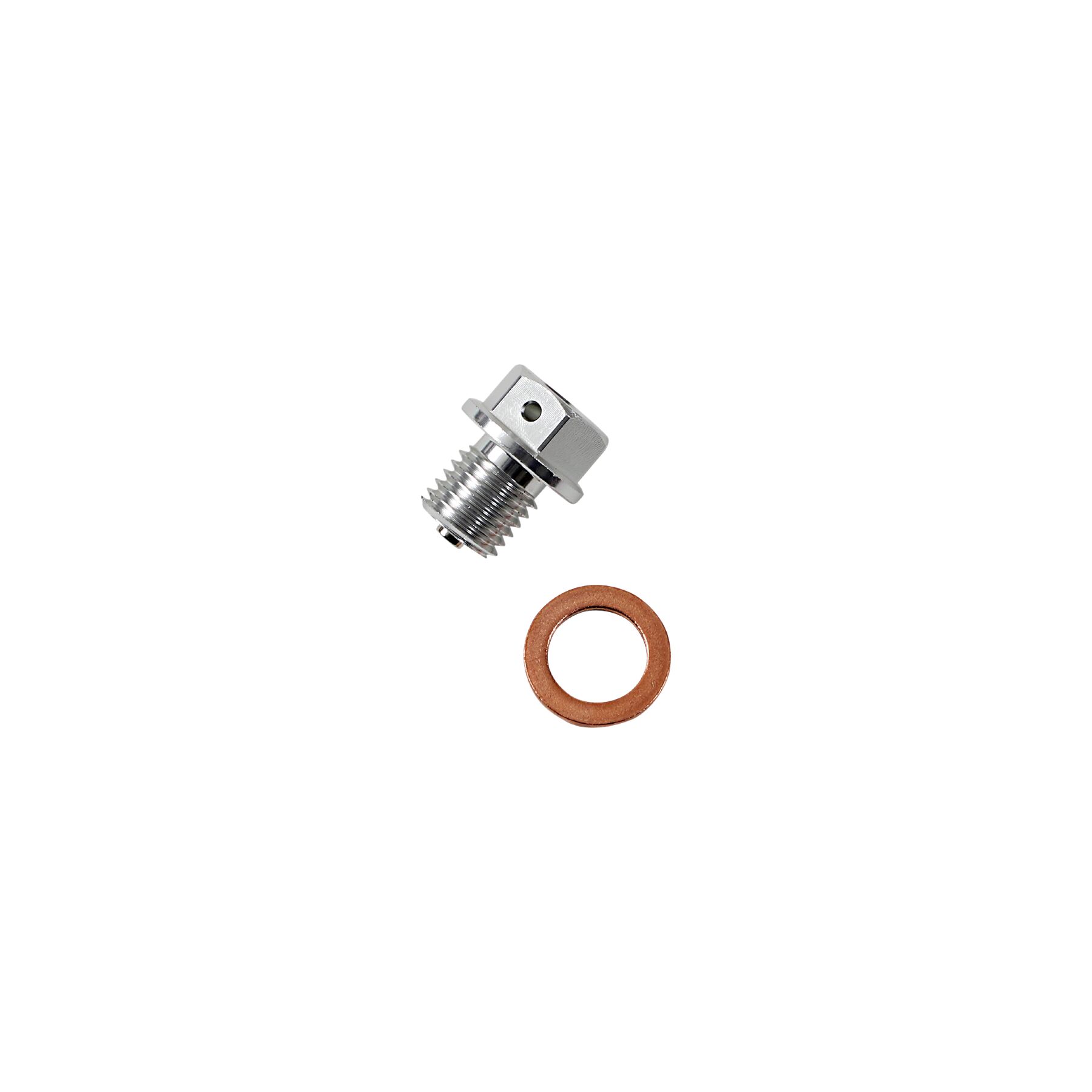 Moose Racing Aluminum Magnetic Drain Plug KTM / Husqvarna 50cc-501cc