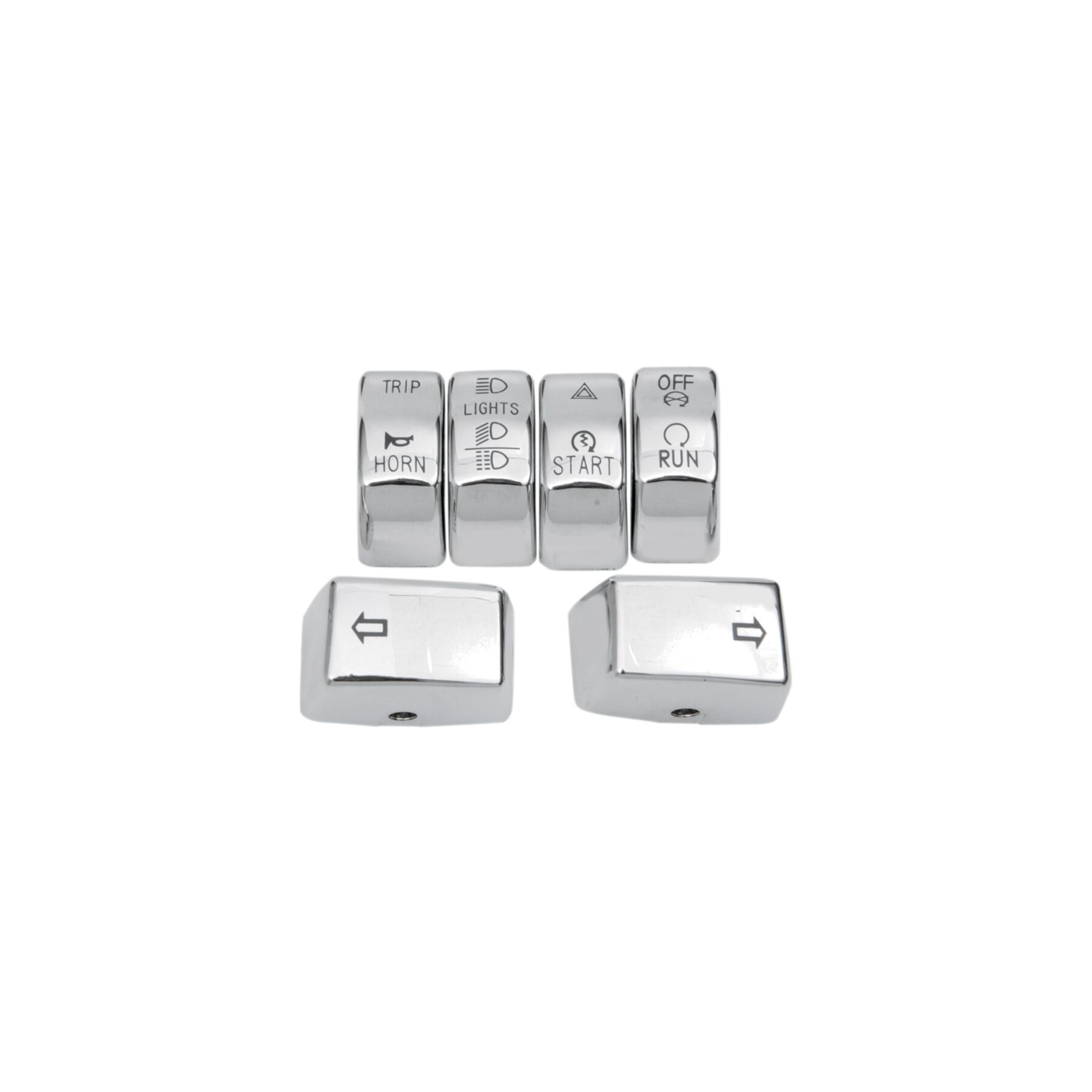 Drag Specialties Switch Cap Kit For Harley 2012-2022