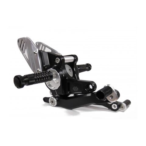 Gilles Tooling RCT Adjustable Rearsets BMW R nineT / R1200R 2006-2016