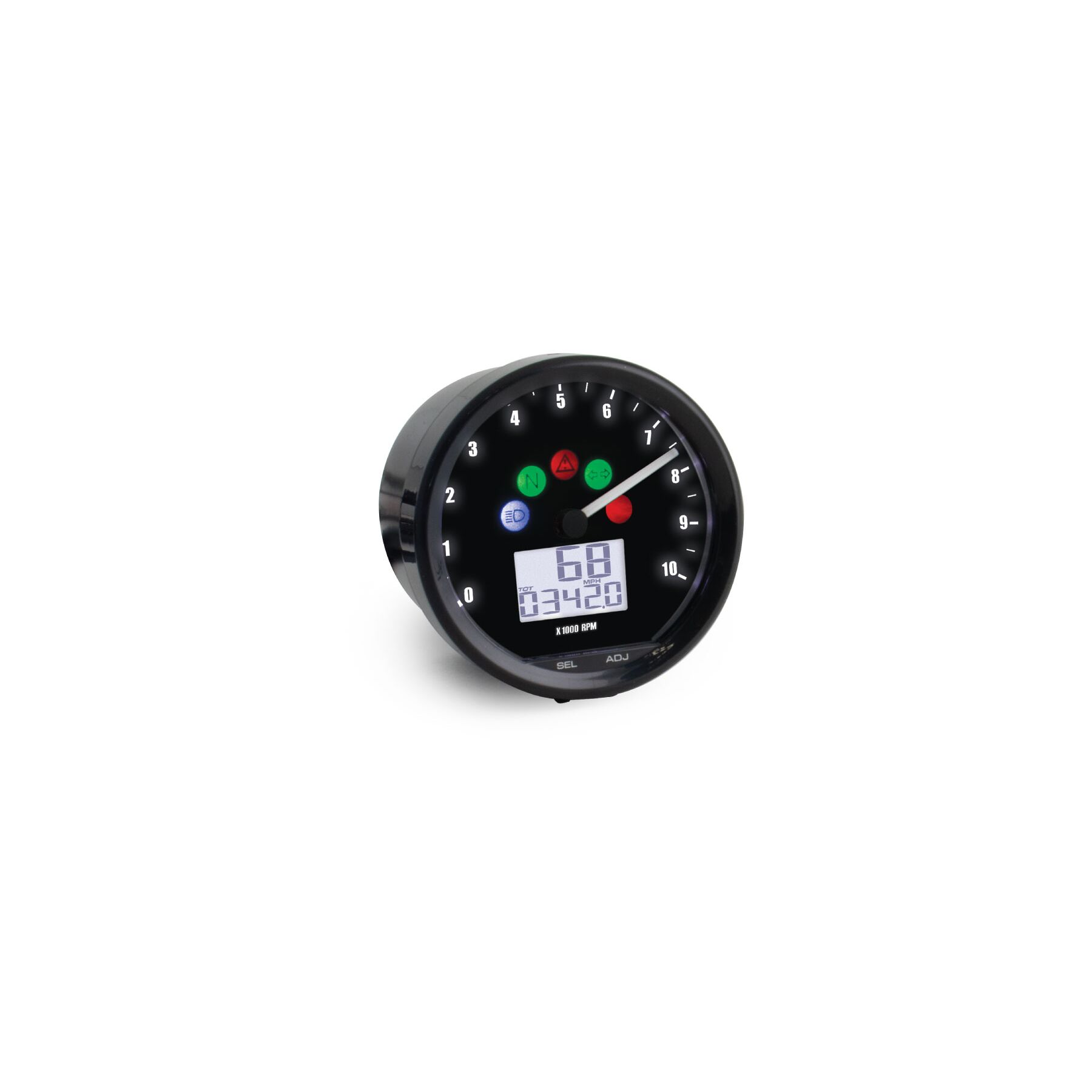 Koso TNT-02 2 1/2 Speedometer & Tachometer For Harley