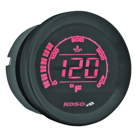Koso HD-02 Oil Temperature Gauge For Harley Touring 2004-2013