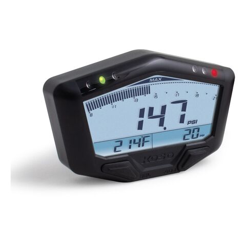 Koso X-2 Multi-Function Boost Gauge With Air / Fuel Ratio