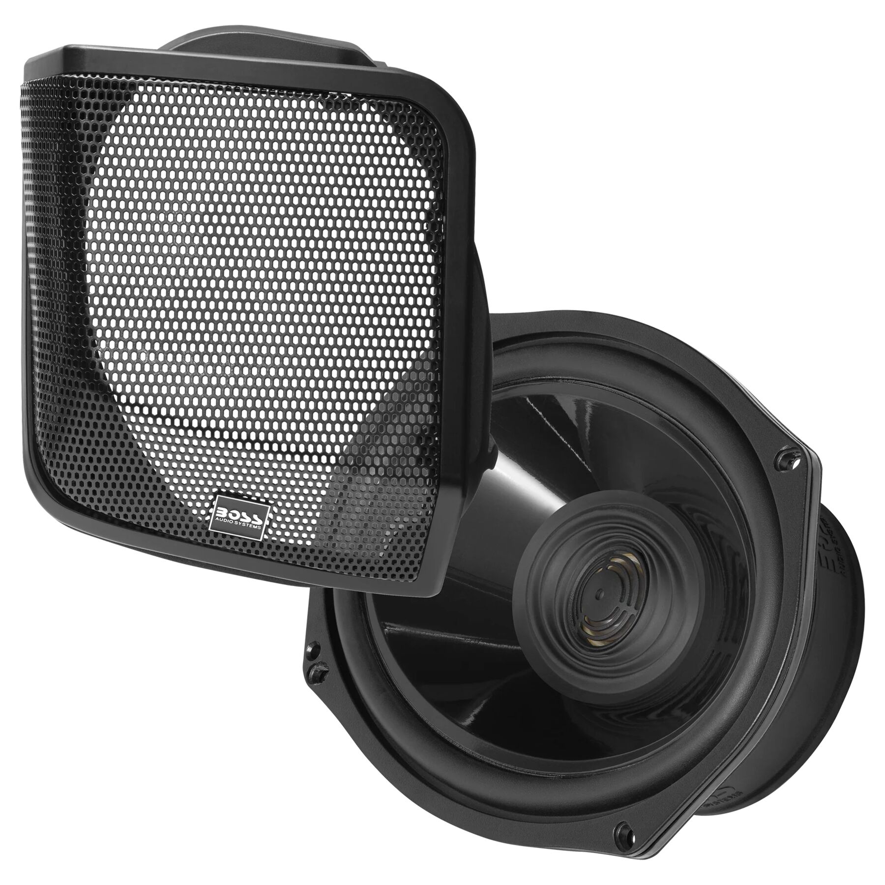 Boss Audio Systems Rear Bag Speakers For Harley Touring 1998-2013