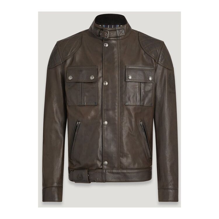 Belstaff Brooklands Leather Jacket (LG) | 45% ($672.75) Off