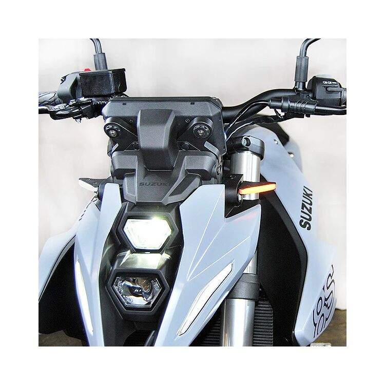 New Rage Cycles LED Front Turn Signals Suzuki GSX-8S 2023-2025