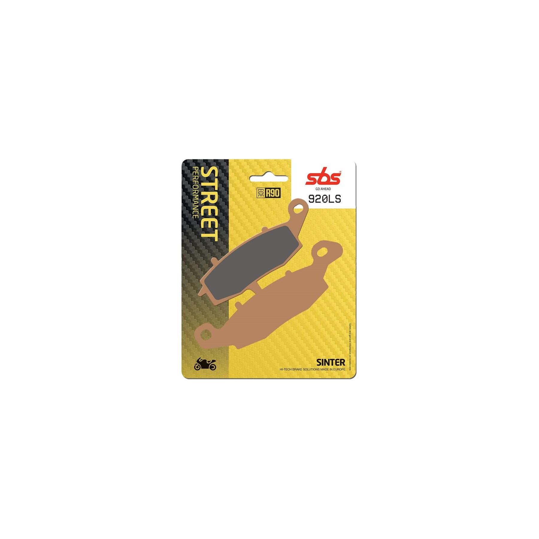 SBS LS Sintered Rear Brake Pads 920LS
