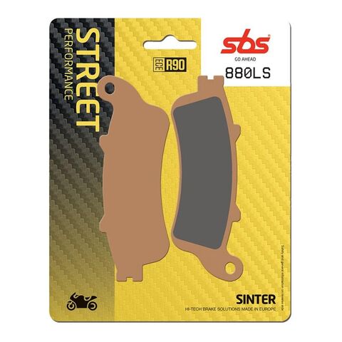 SBS LS Sintered Rear Brake Pads 880LS