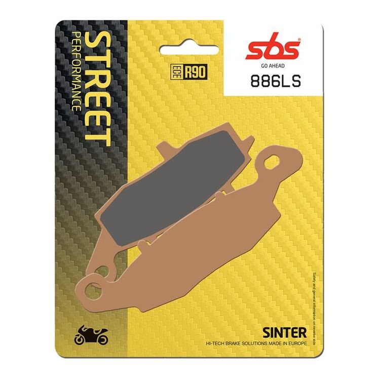 SBS LS Sintered Rear Brake Pads 886LS