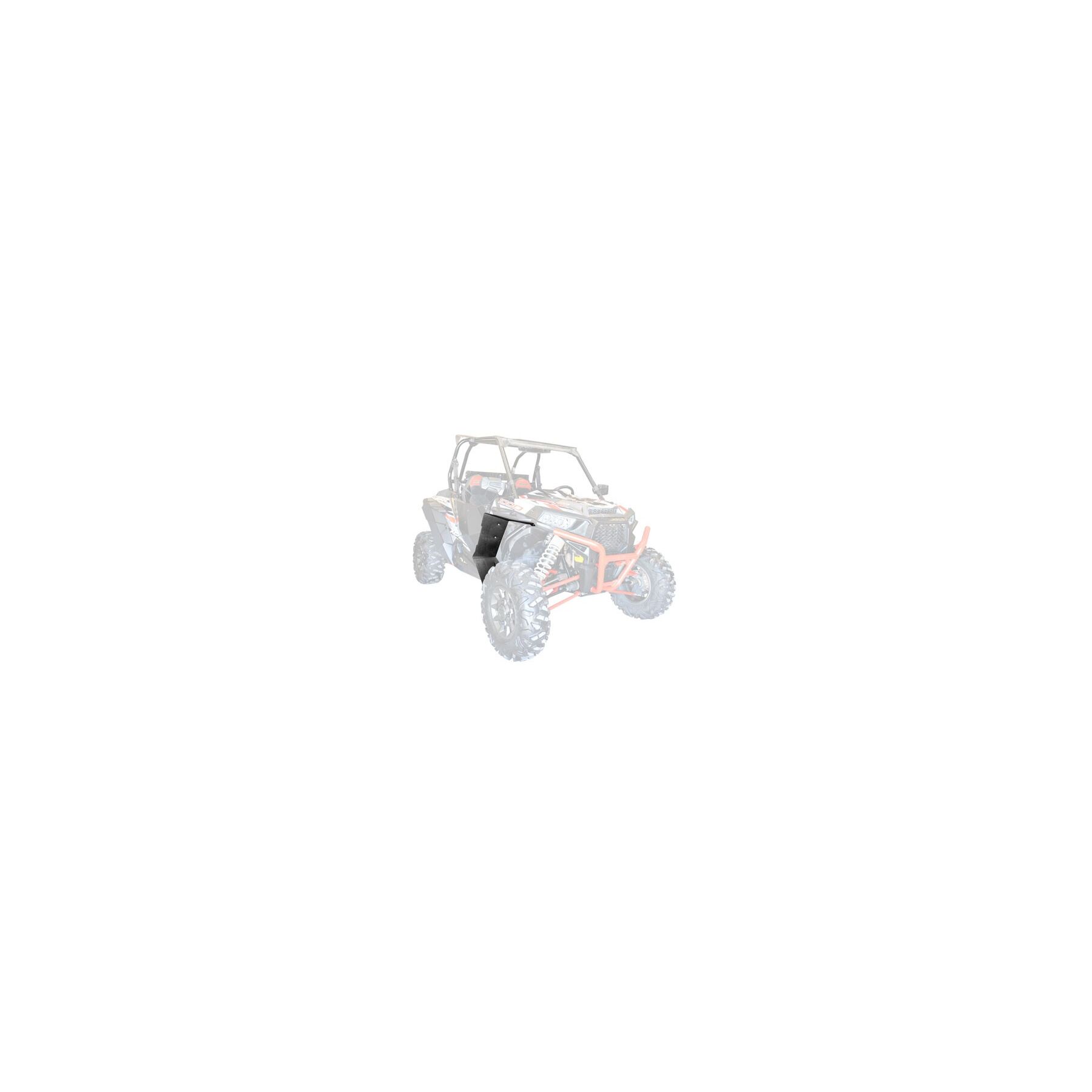 Powermadd Front Fender Flare Extension Kit Polaris RZR S / RZR XP / Tu