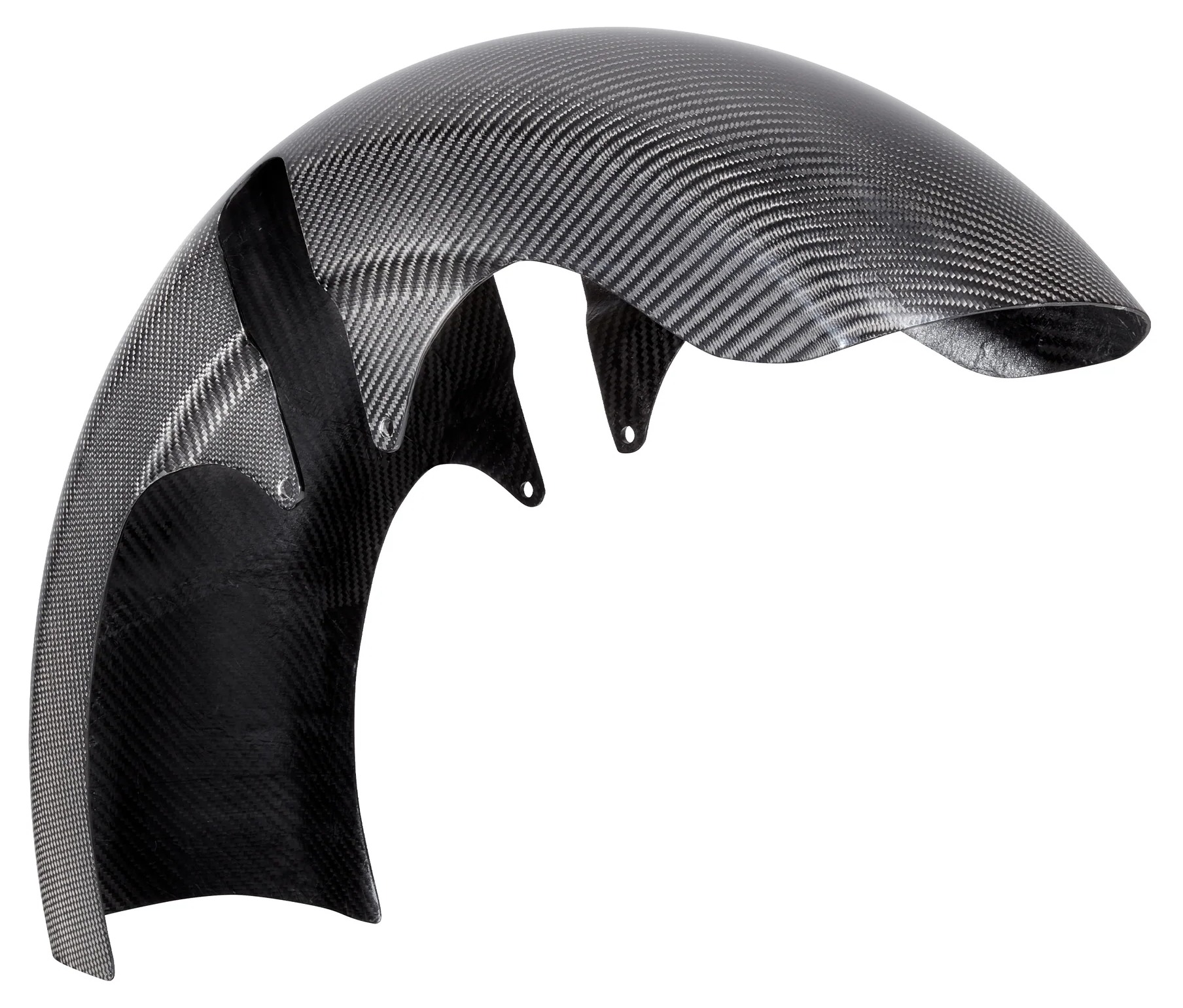 Arlen Ness Carbon Fiber Fat Wrapper Front Fender For Harley