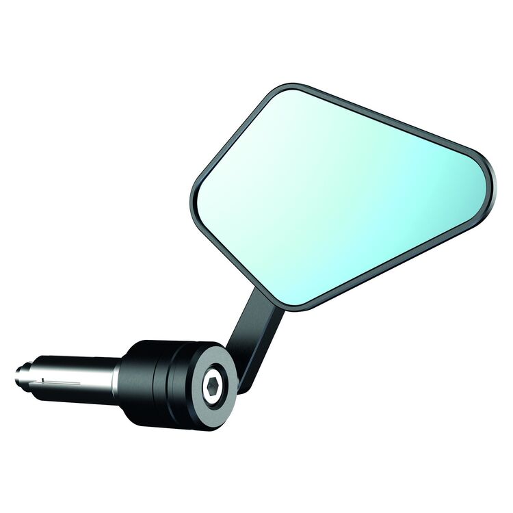 RETRAC 8x17 Inch West Coast Mirror Head - Aerodynamic Chrome Mirror For Trucks