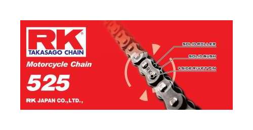 RK M525 Standard Chain - RevZilla