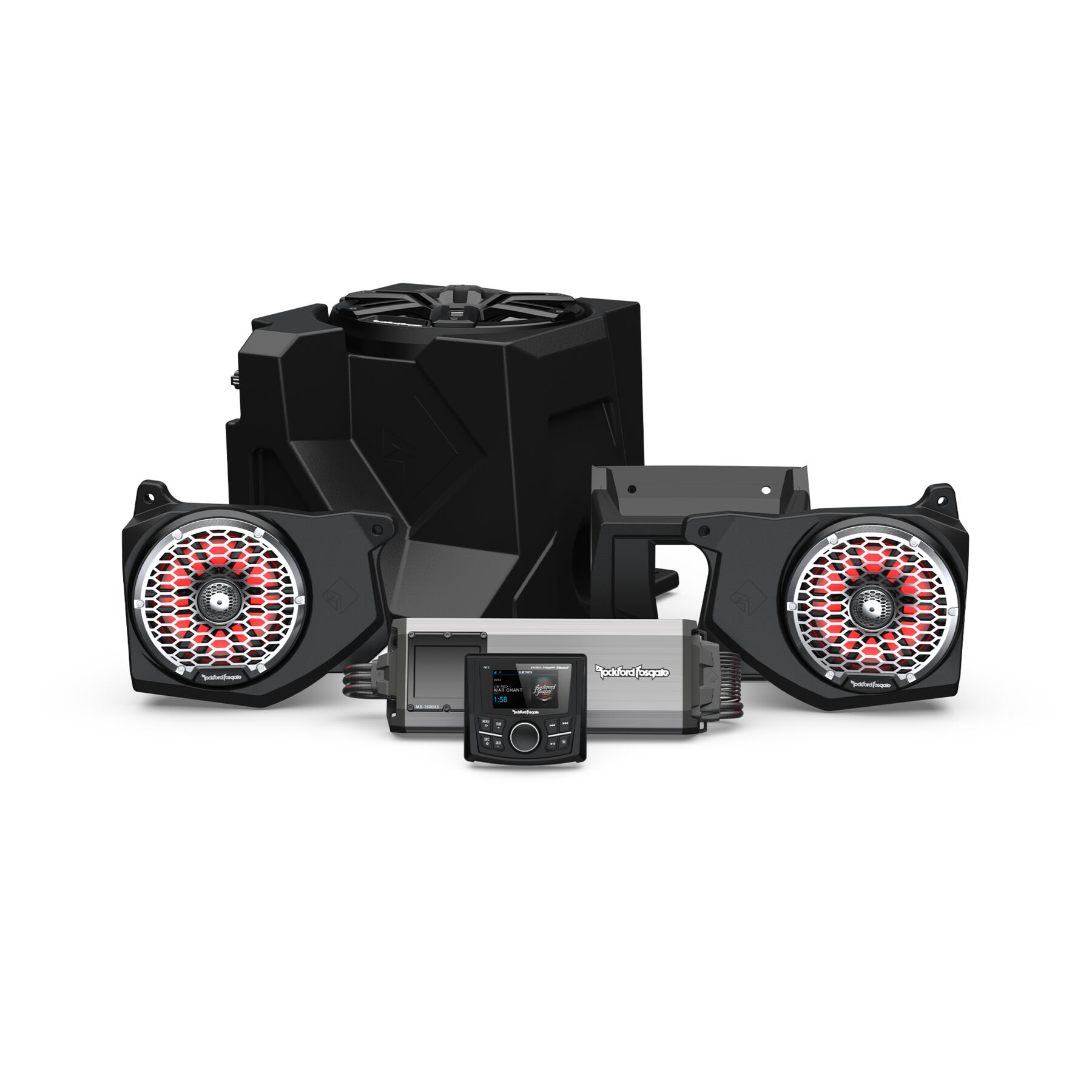 Rockford Fosgate Gen-2 Stage 5 Audio System Polaris Ranger 2018-2026