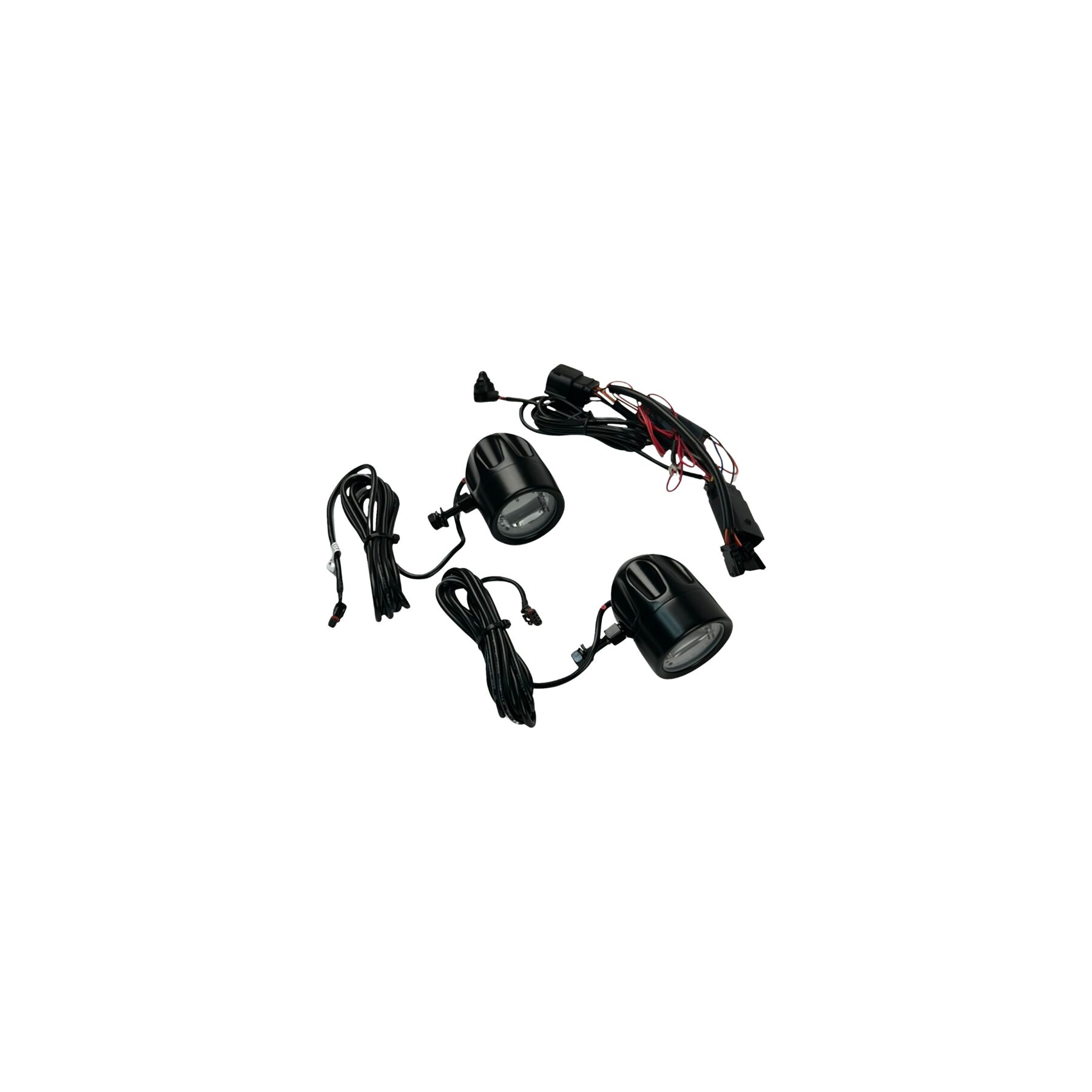 Custom Dynamics ProBEAM LED Halo Fog Lights For Harley FLHX / FLTRX 20