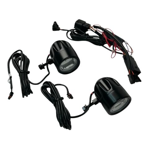 Custom Dynamics ProBEAM LED Halo Fog Lights For Harley FLHX / FLTRX 2023-2026