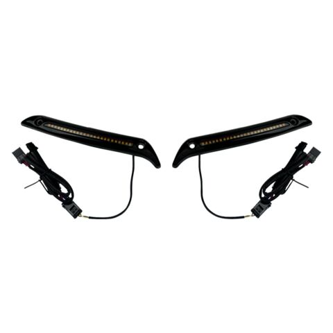 Custom Dynamics LED Windshield Trim For Harley FXLRST 2022-2025