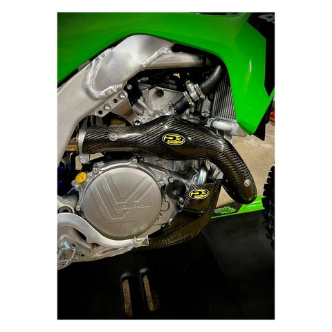 P3 Carbon Fiber Heat Shield Kawasaki KX450 / KX450X 2024-2026