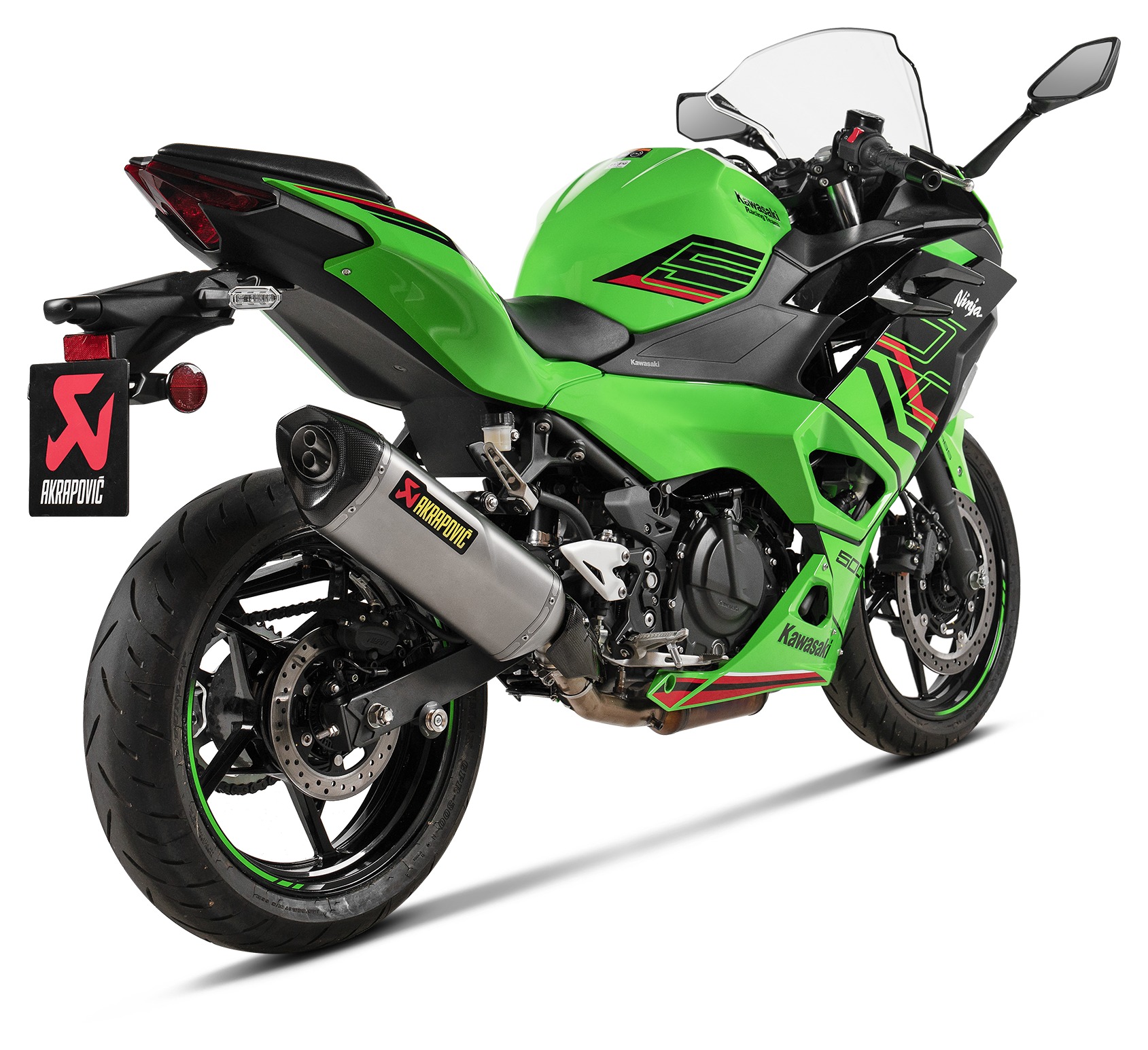 Surface to Air FLIP THE SCRIPT 500部 限定 Akrapovic Slip-On Exhaust Kawasaki Ninja 500 / Z500 2024