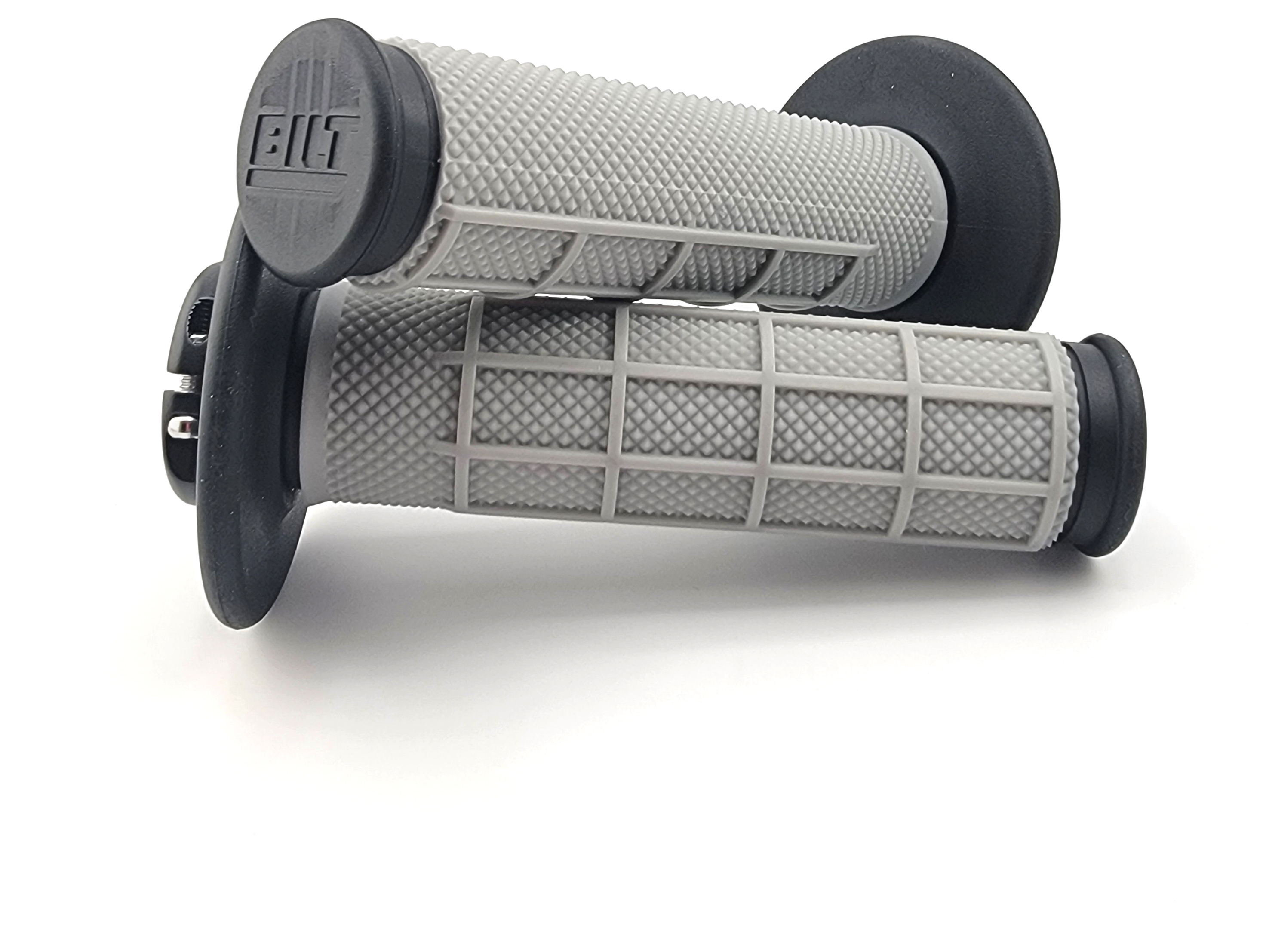 BILT FACTORY Half-Waffle Lock-On MX Grips - RevZilla