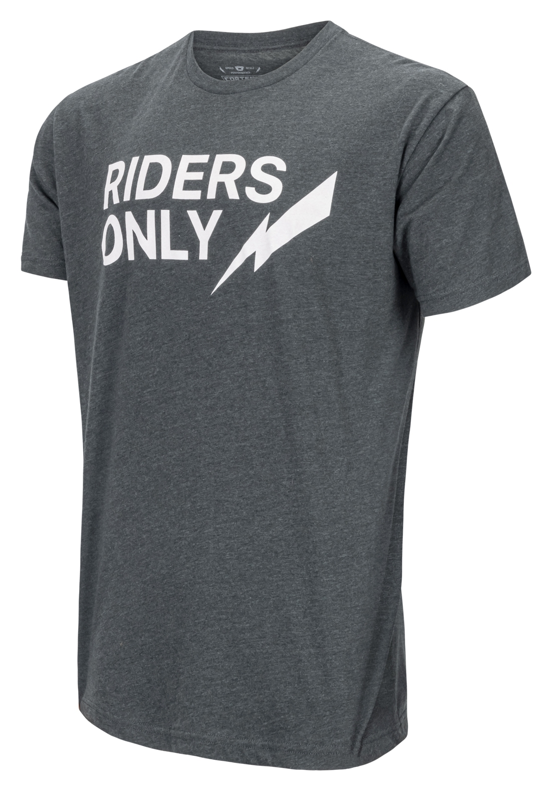 CORTECH RIDERS SS SHIRT CHARCOAL LRG