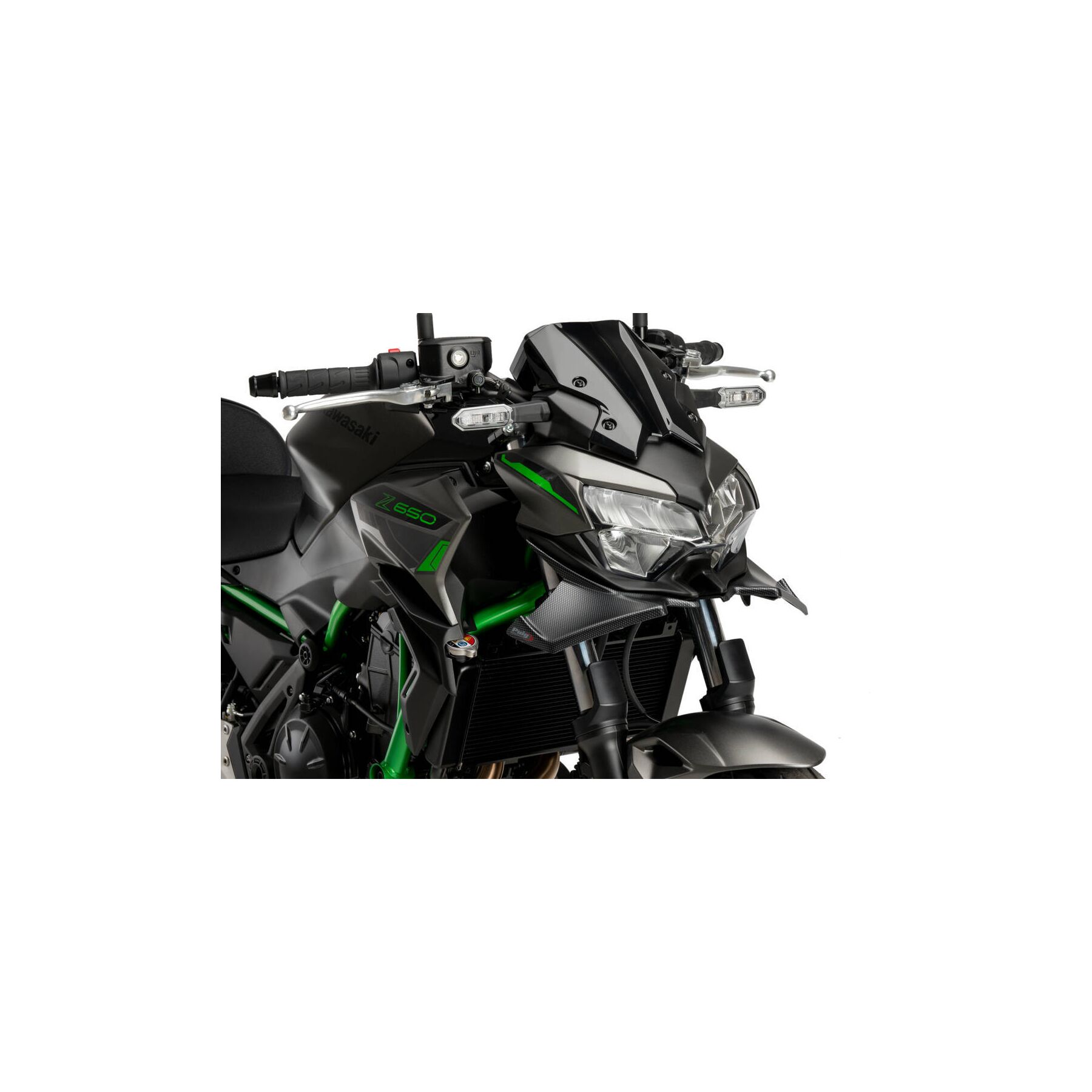 Puig Naked Downforce Spoilers Kawasaki Z650 2021-2024