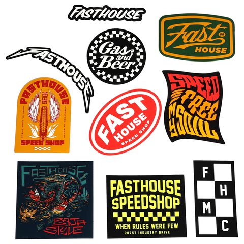 Fasthouse Fall '24 Decal 10-Pack